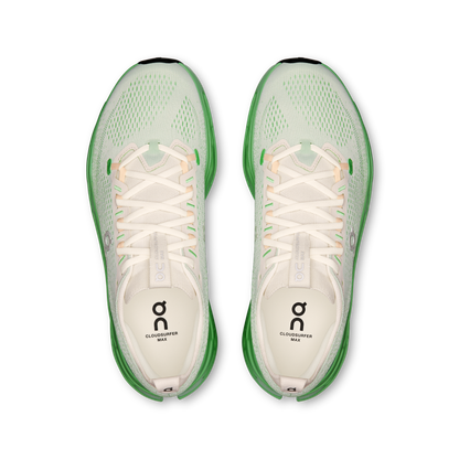On Running Men's Cloudsurfer Max Shoes - Ivory / Honeydew - Shopsportive