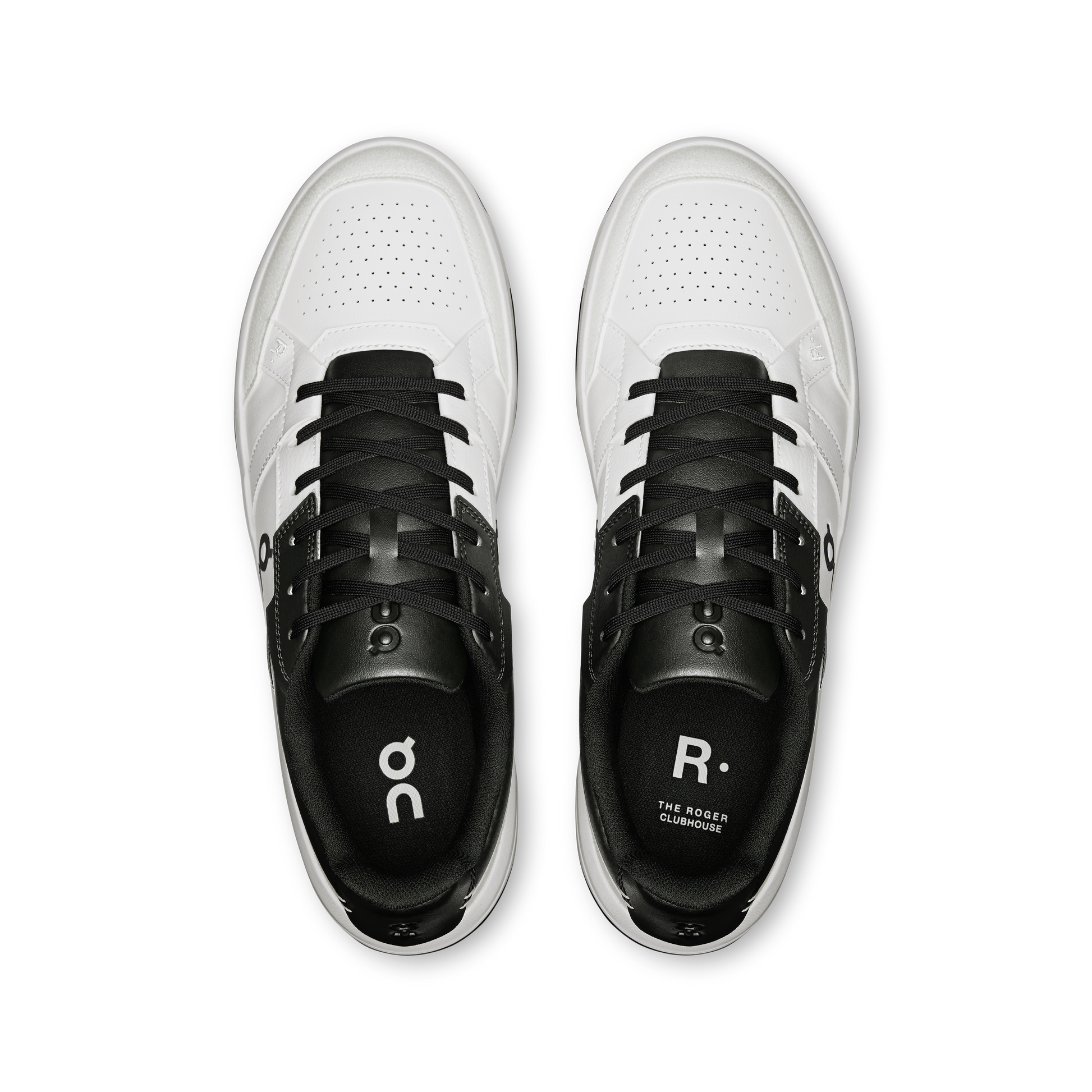 On Running Men's The Roger Clubhouse Shoes - White / Black - Shopsportive