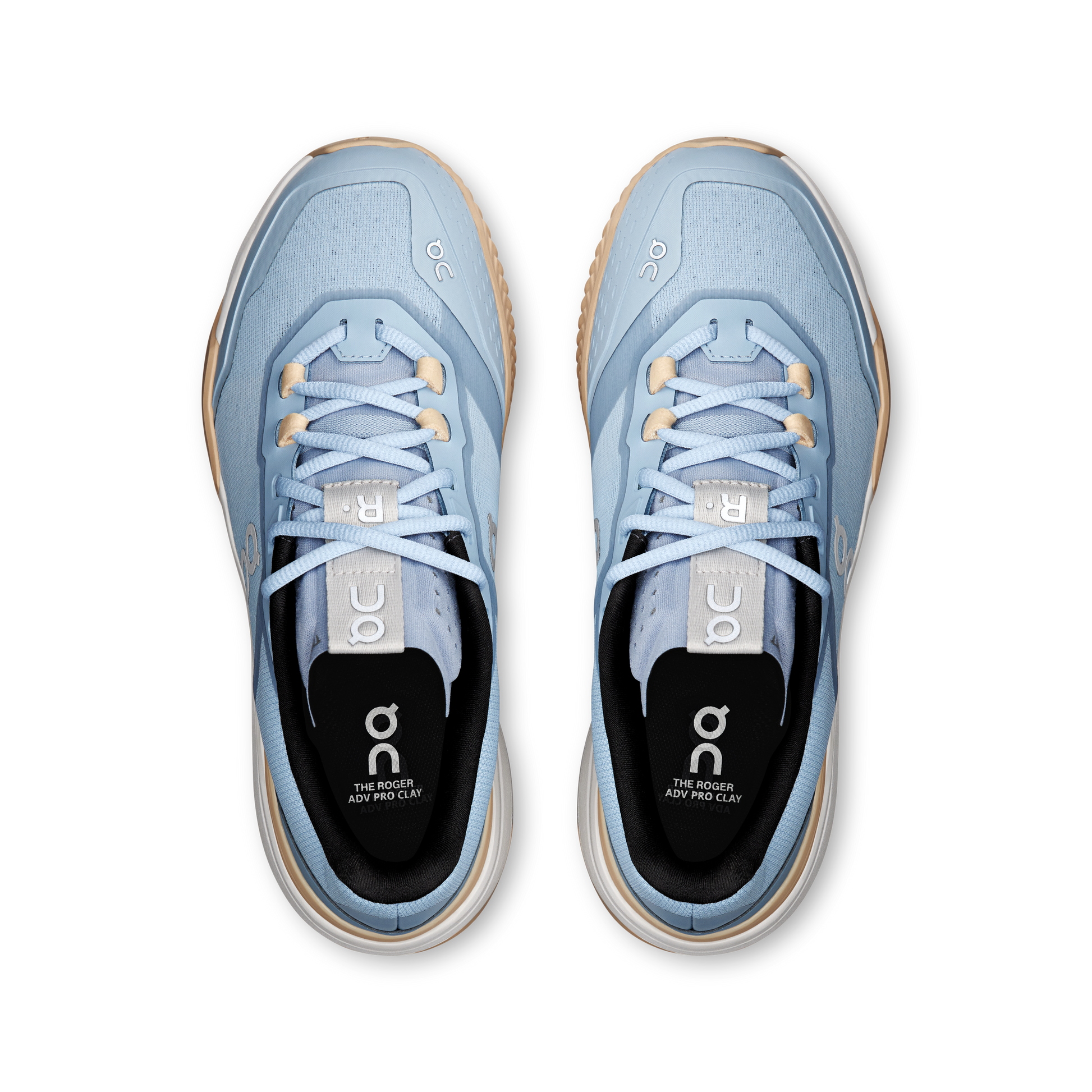 On Running Women's The Roger Advantage Pro Clay Shoes - Chambray / Blonde - Shopsportive