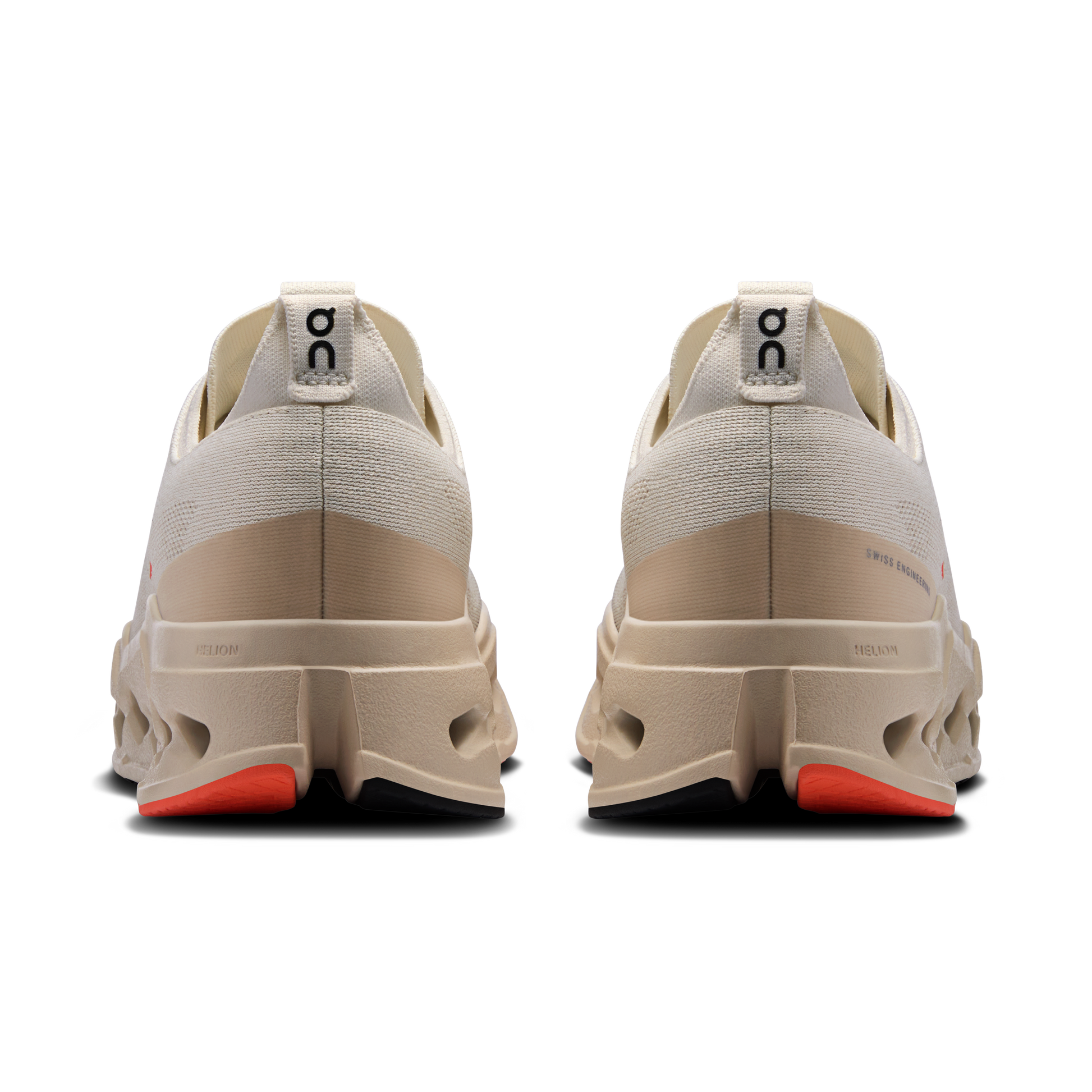 On Running Men's Cloudsurfer Max Shoes - Ivory / Salmon - Shopsportive