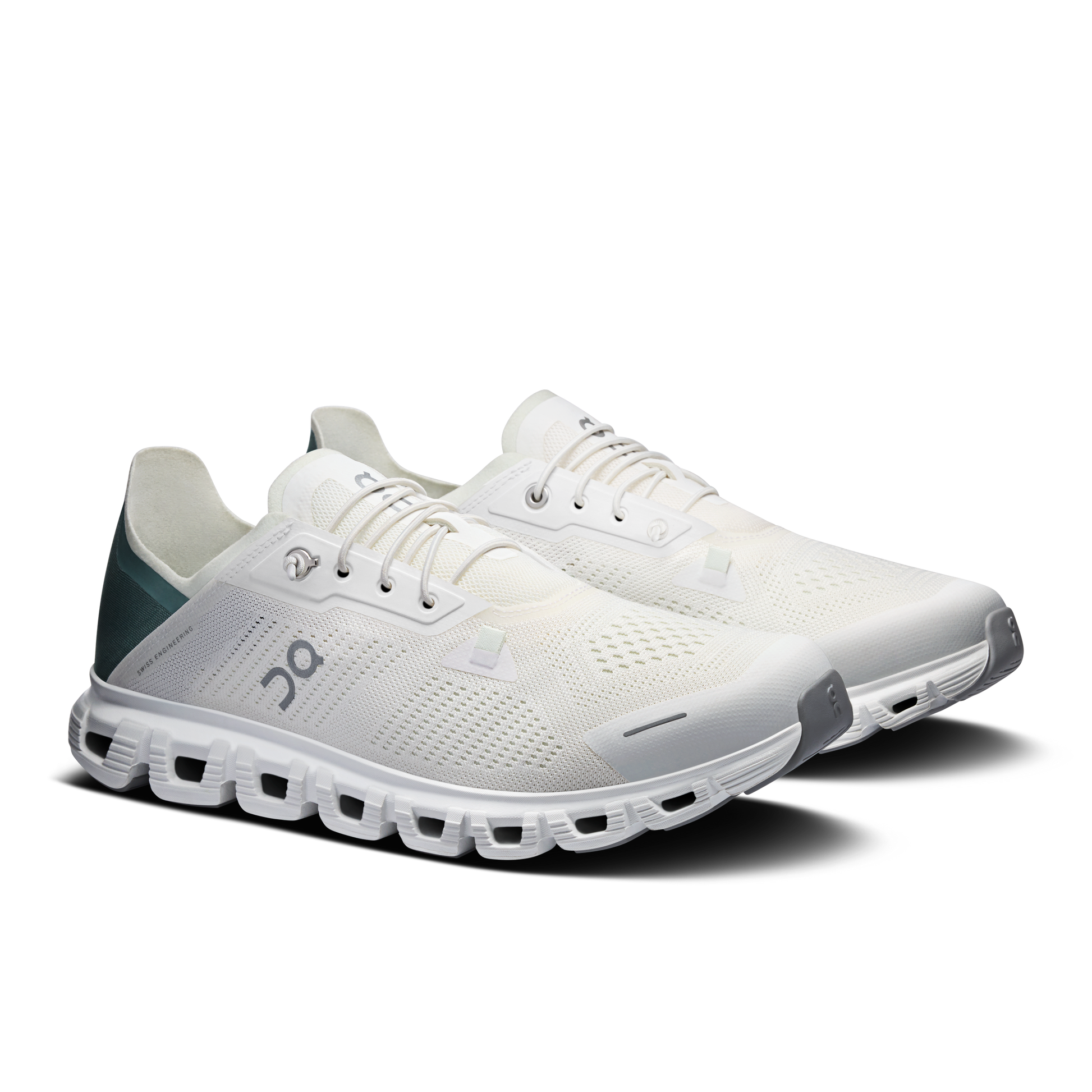 On Running Men's Cloud 6 Coast Shoes - Ivory / Olive - Shopsportive