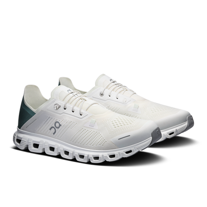 On Running Men's Cloud 6 Coast Shoes - Ivory / Olive - Shopsportive