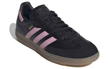 Adidas Men's Samba Inter Miami CF Messi Shoes - Black / Pink / Gum - Shopsportive