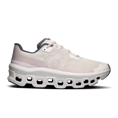 On Running Women's Cloudmonster Void Shoes - Ivory / Wolf - Shopsportive