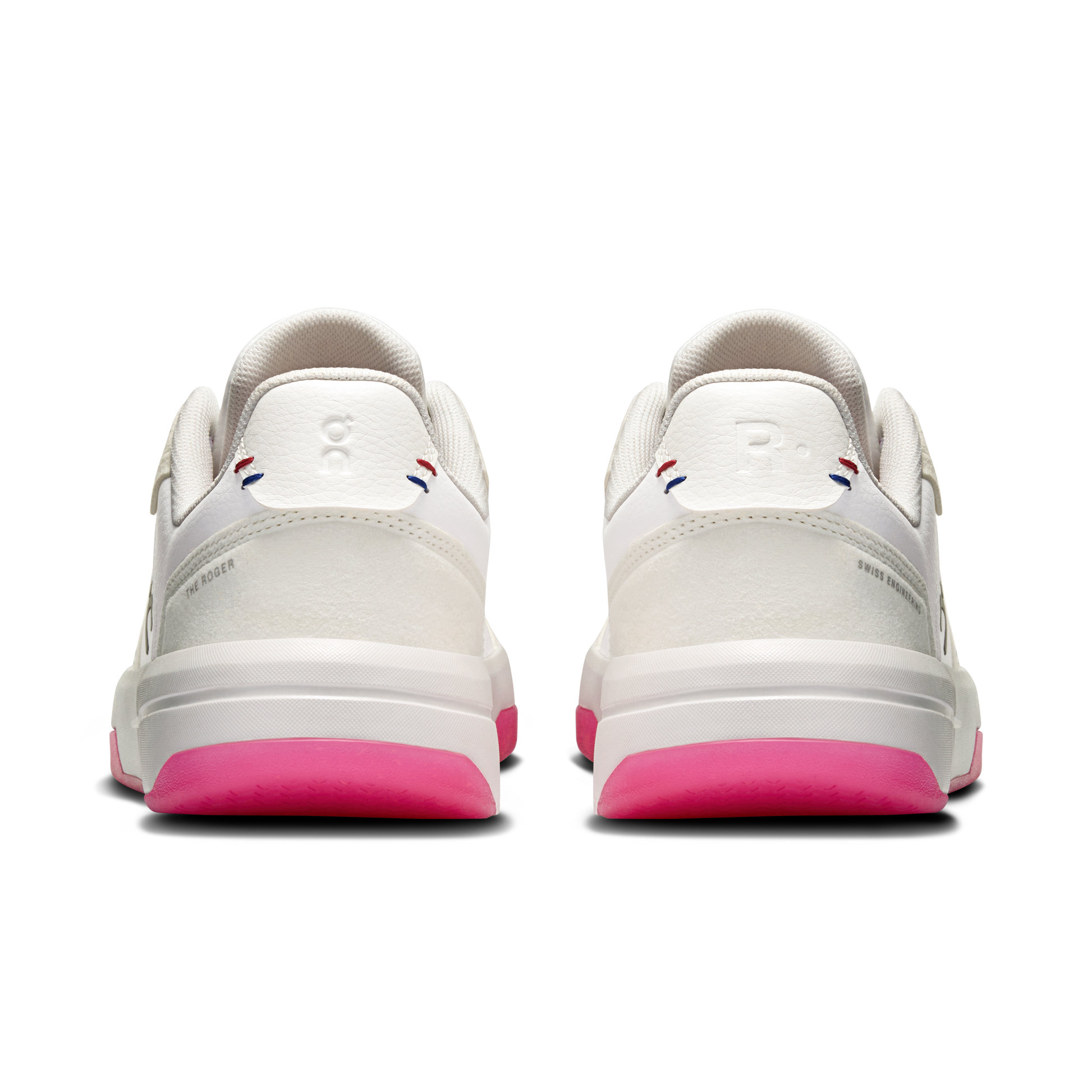 On Running Women's The Roger Clubhouse Shoes - White / Grenadine - Shopsportive