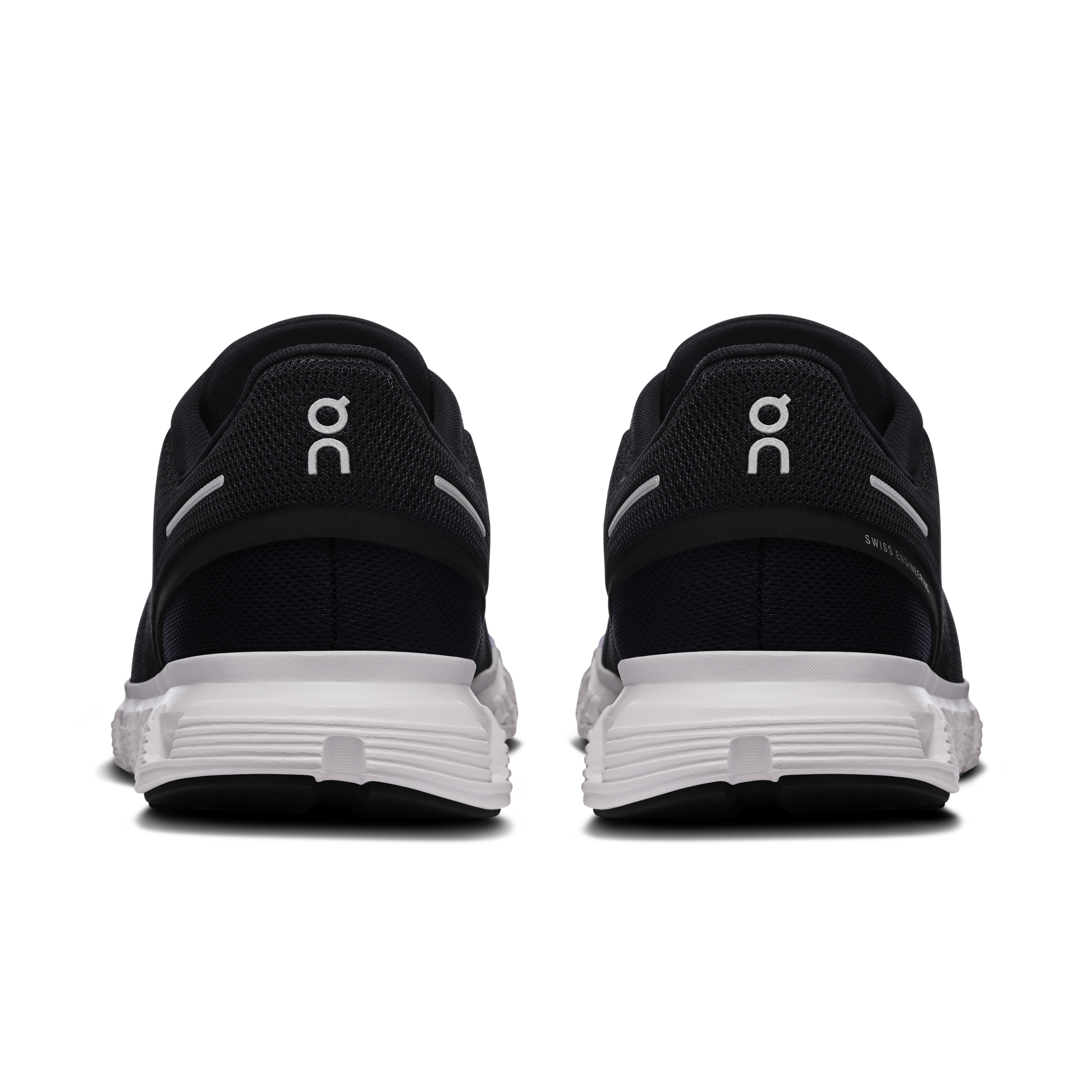 On Running Women's Cloud 6 Wide Shoes - Black / White - Shopsportive