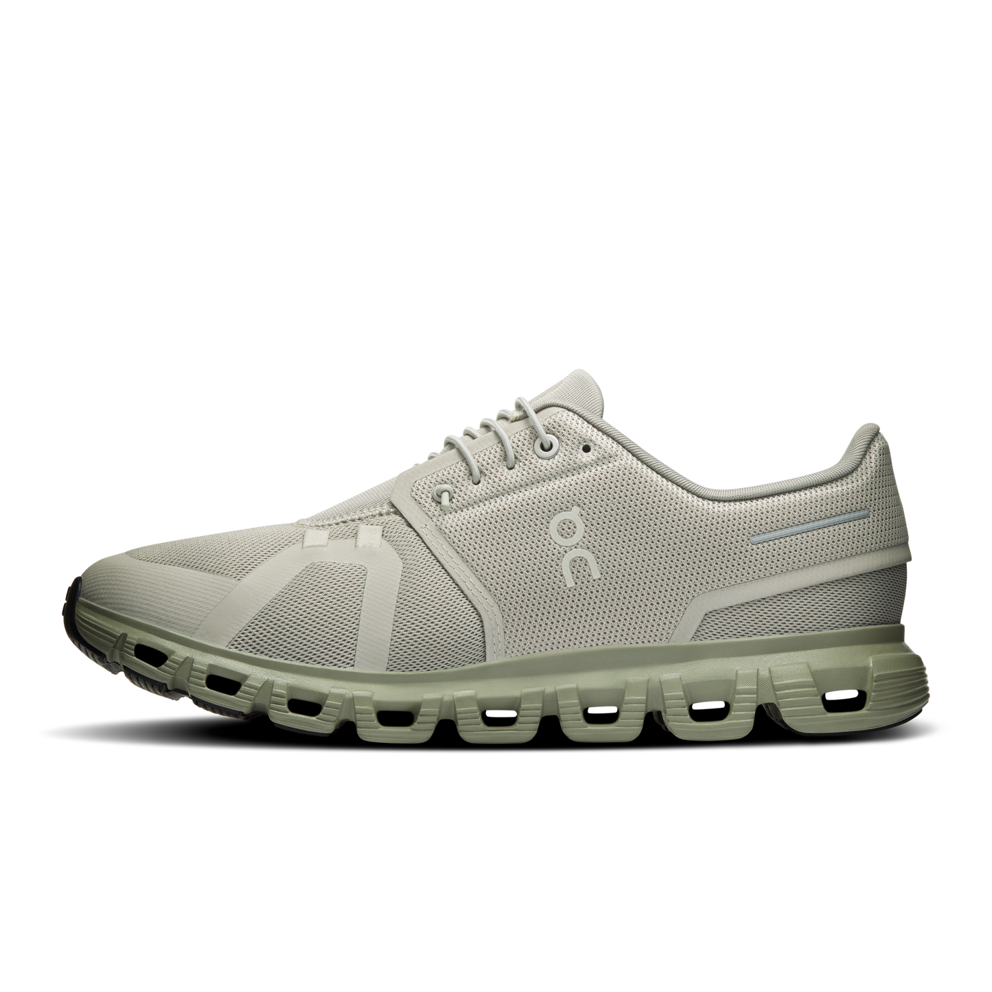 On Running Men's Cloud 6 Shoes - Brume / Olive