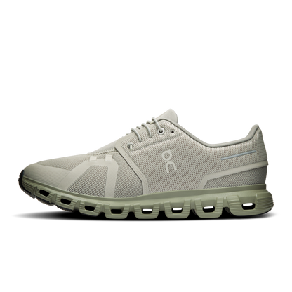 On Running Men's Cloud 6 Shoes - Brume / Olive