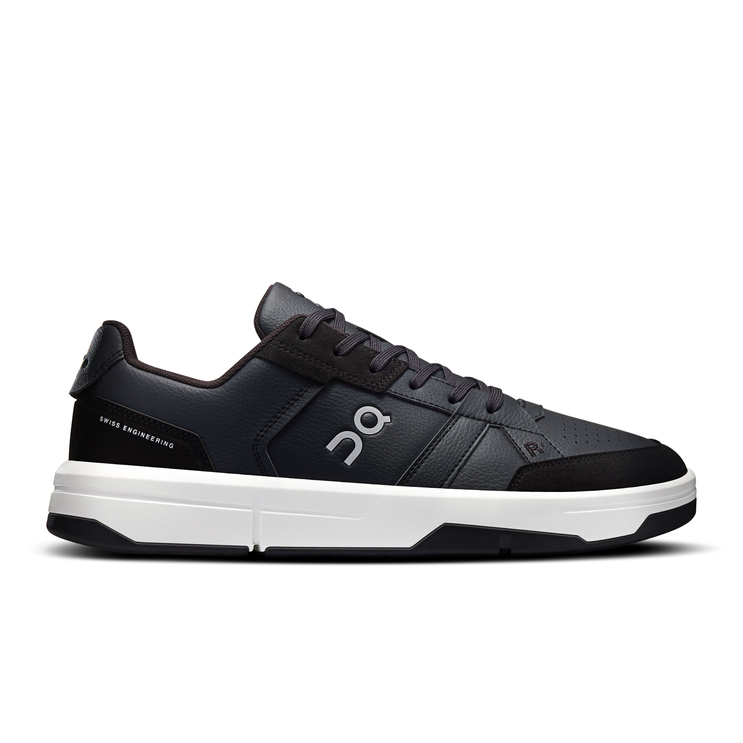 On Running Men's The Roger Clubhouse Shoes - Black / White - Shopsportive