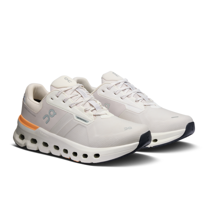 On Running Women's Cloudrunner 2 Waterproof Shoes - Wolf / Tangerine - Shopsportive
