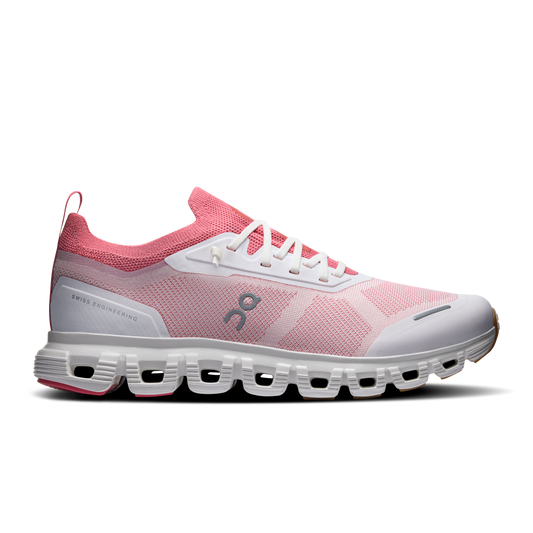 On Running Women's Cloud 6 Versa Shoes - Ivory / Camellia - Shopsportive