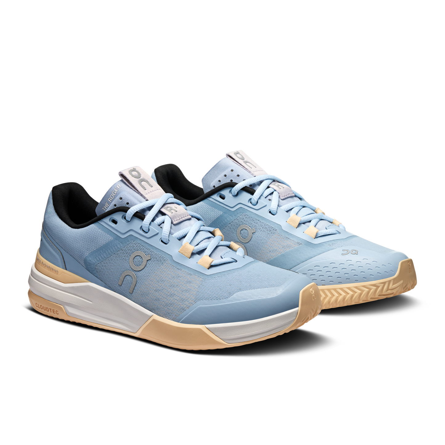 On Running Women's The Roger Advantage Pro Clay Shoes - Chambray / Blonde - Shopsportive