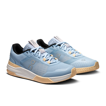 On Running Women's The Roger Advantage Pro Clay Shoes - Chambray / Blonde - Shopsportive