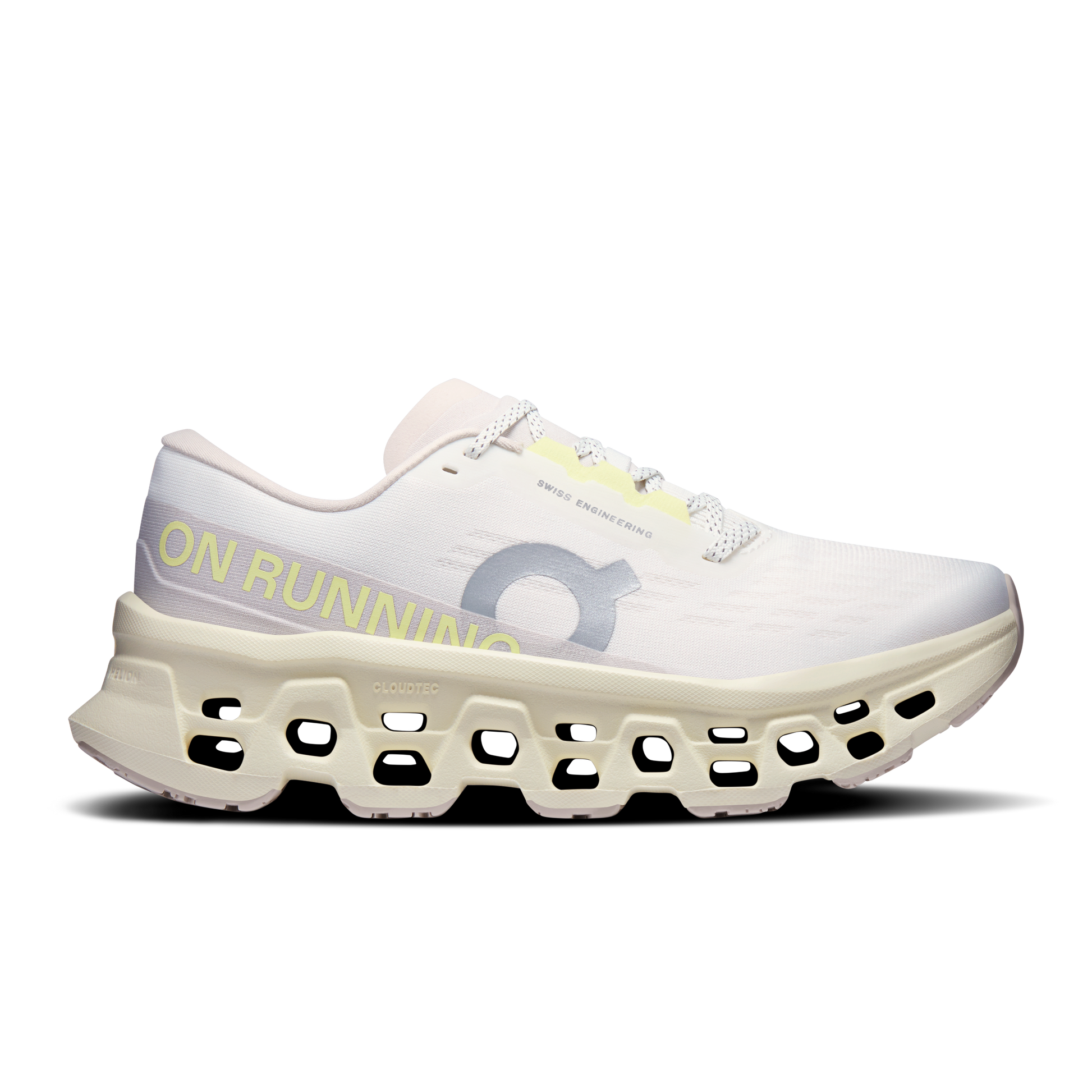 On Running Women's Cloudmonster 3 Shoes - Ivory / Seedling - Shopsportive