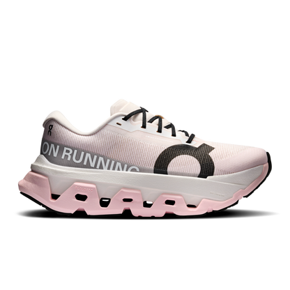 On Running Women's Cloudmonster 3 Hyper Shoes - Ivory / Peony - Shopsportive