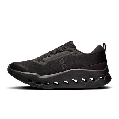 On Running Women's Cloudsurfer Trail 2 Shoes - Black / Black - Shopsportive