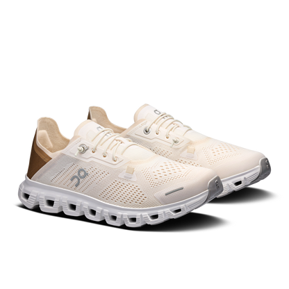 On Running Women's Cloud 6 Coast Shoes - Gardenia / Sphinx - Shopsportive