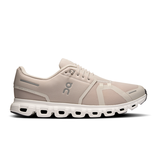 On Running Men's Cloud 6 Shoes - Pearl / White - Shopsportive