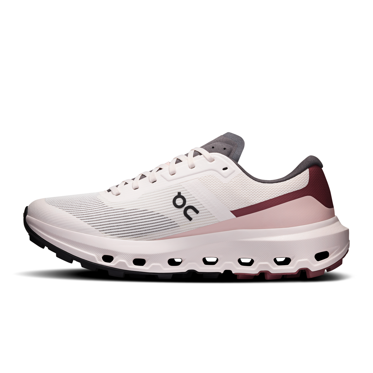 On Running Women's Cloudvista 3 Shoes - Oyster / Barberry - Shopsportive