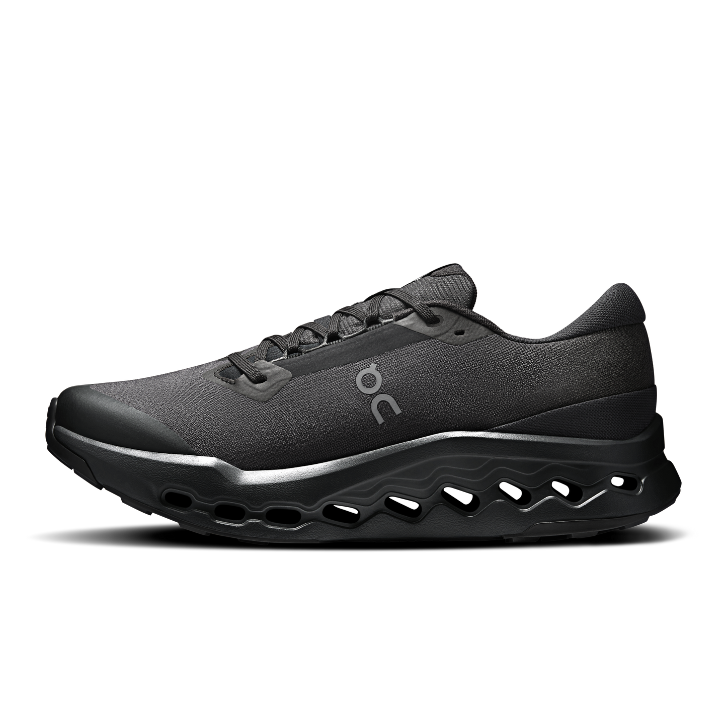On Running Men's Cloudsurfer Trail 2 Waterproof Shoes - Black / Black - Shopsportive