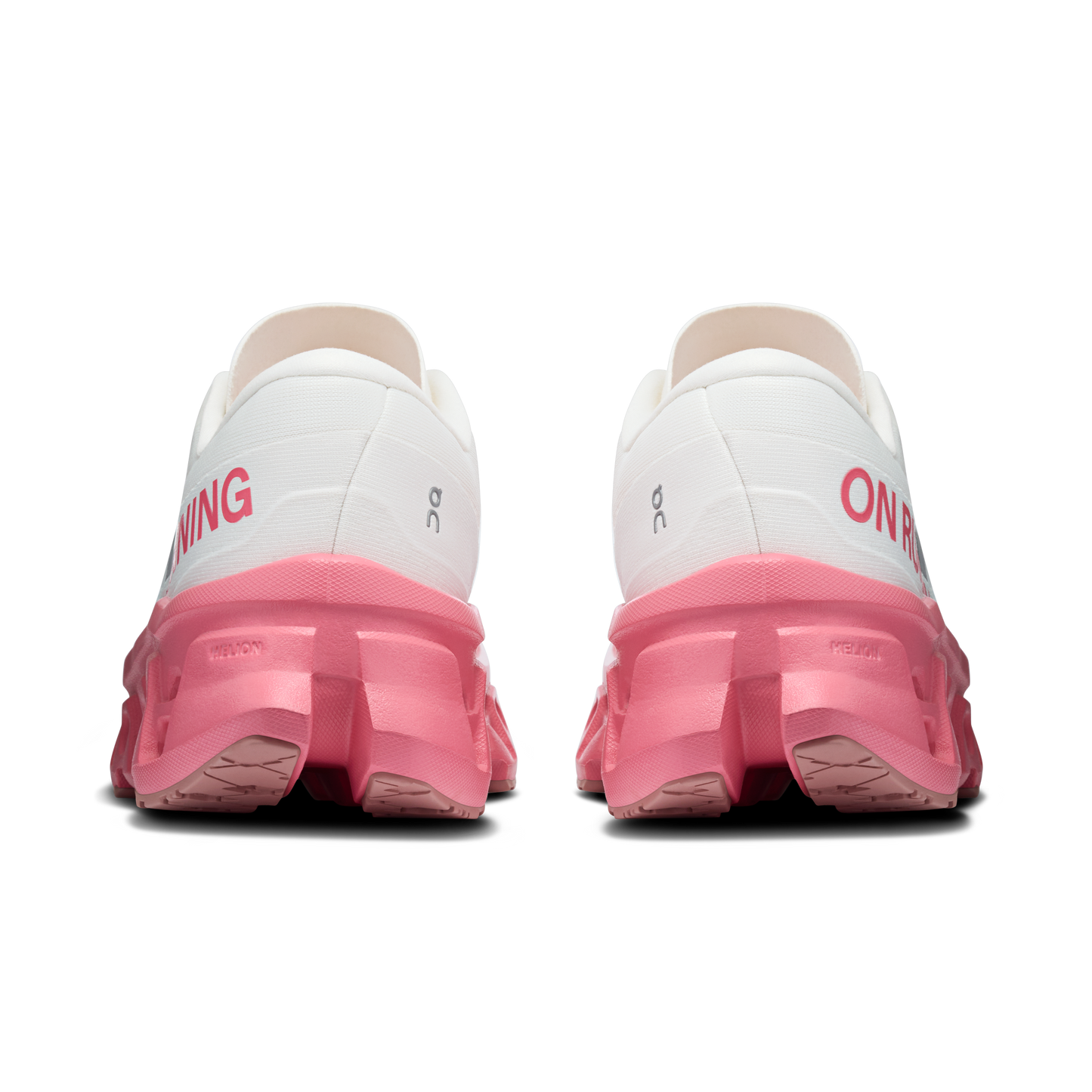 On Running Women's Cloudmonster 3 Shoes - Ivory / Camellia