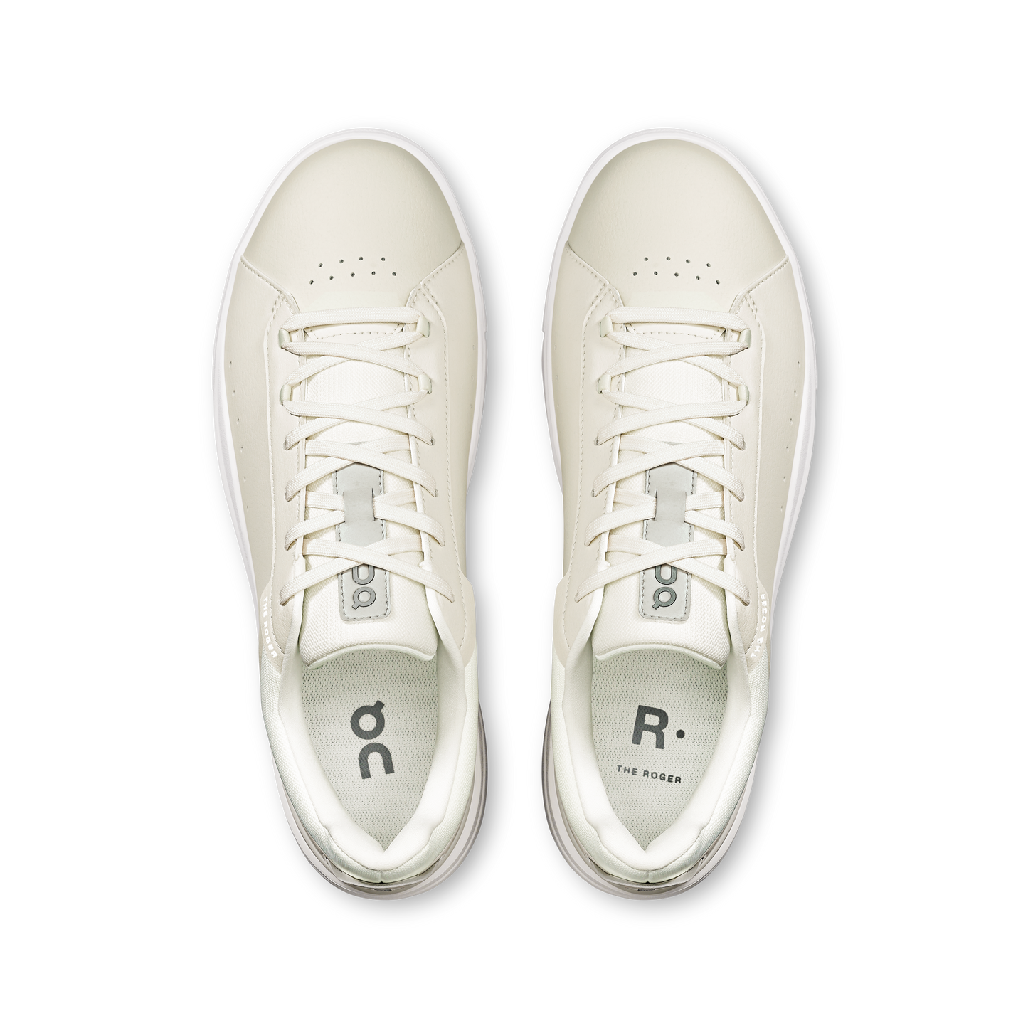 On Running Men's The Roger Advantage Shoes - Ivory / Ivory - Shopsportive