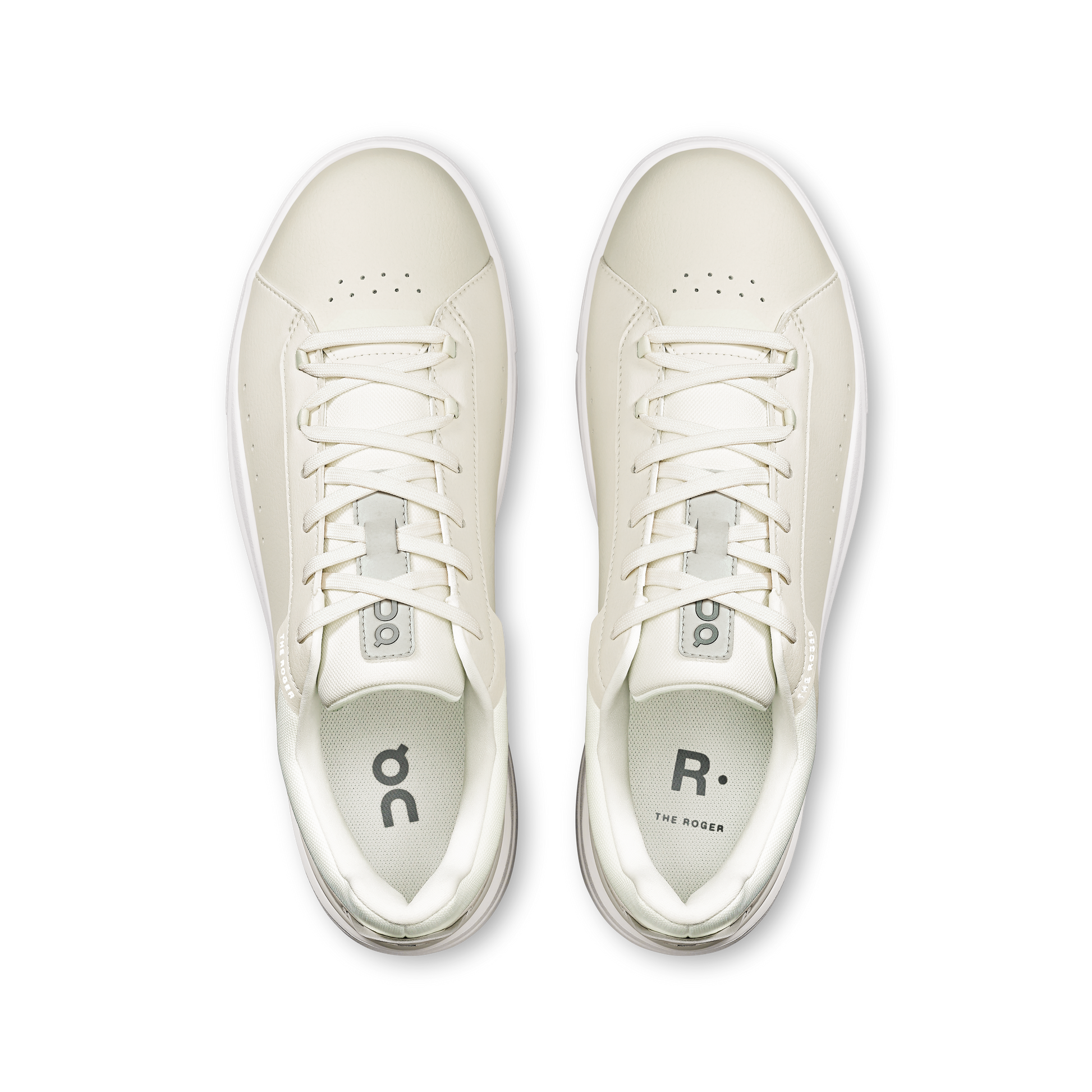 On Running Men's The Roger Advantage Shoes - Ivory / Ivory - Shopsportive