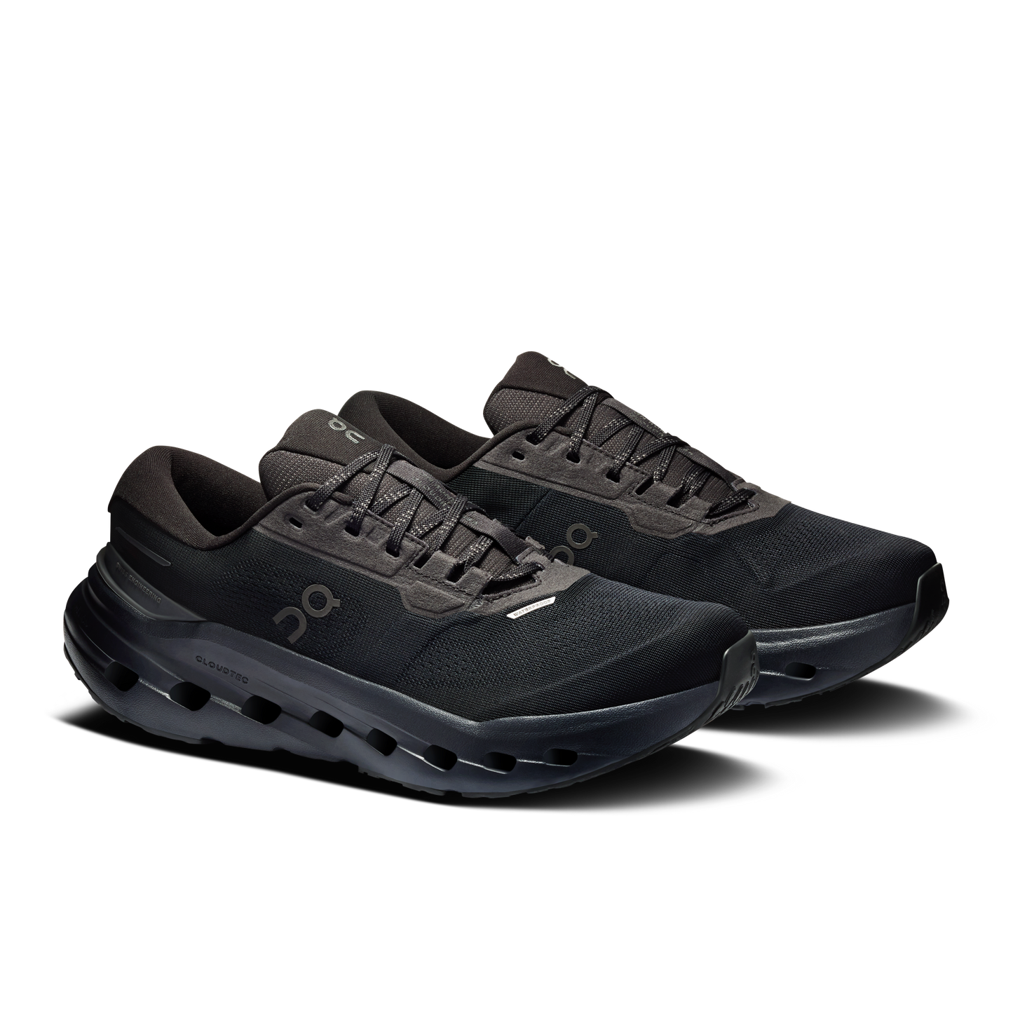 On Running Women's Cloudrunner 3 Waterproof Shoes - Black / Black
