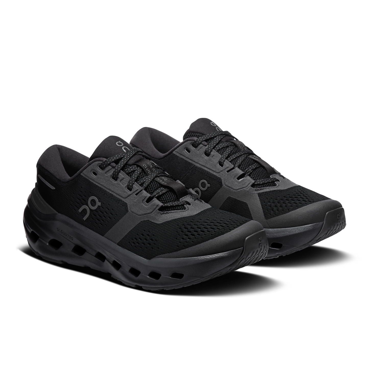 On Running Women's Cloudrunner 3 Wide Shoes - Black / Black - Shopsportive