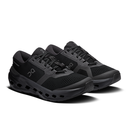 On Running Women's Cloudrunner 3 Wide Shoes - Black / Black - Shopsportive