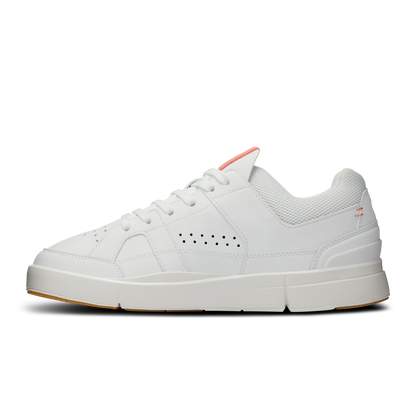 On Running Women's The Roger Clubhouse Shoes - White / Flamingo - Shopsportive