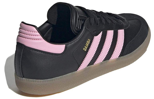 Adidas Men s Samba Inter Miami CF Messi Shoes Black Pink Gum