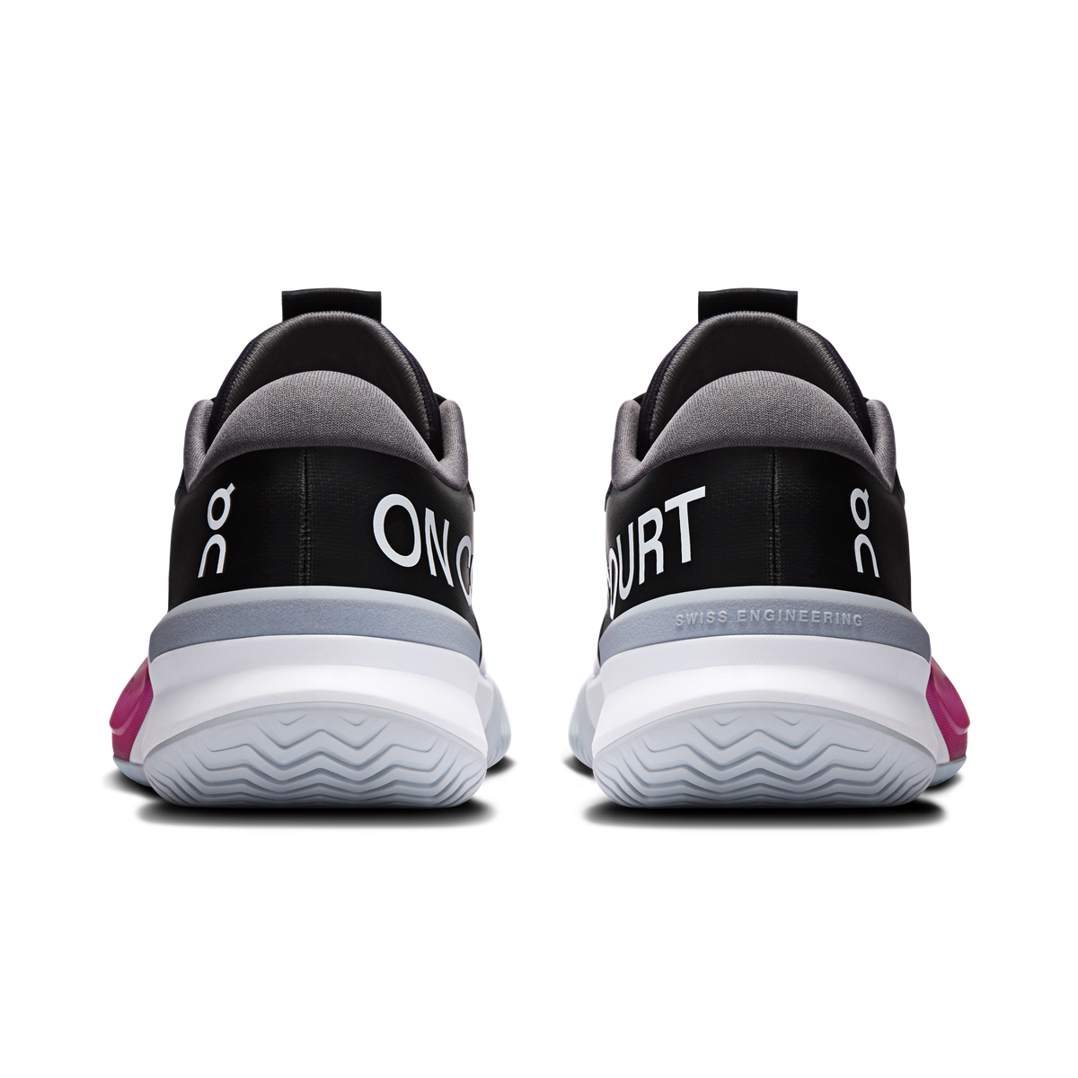 On Running Women's The Roger Pro 3 Clay Shoes - Black / Pink - Shopsportive