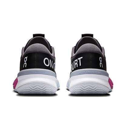 On Running Women's The Roger Pro 3 Clay Shoes - Black / Pink - Shopsportive