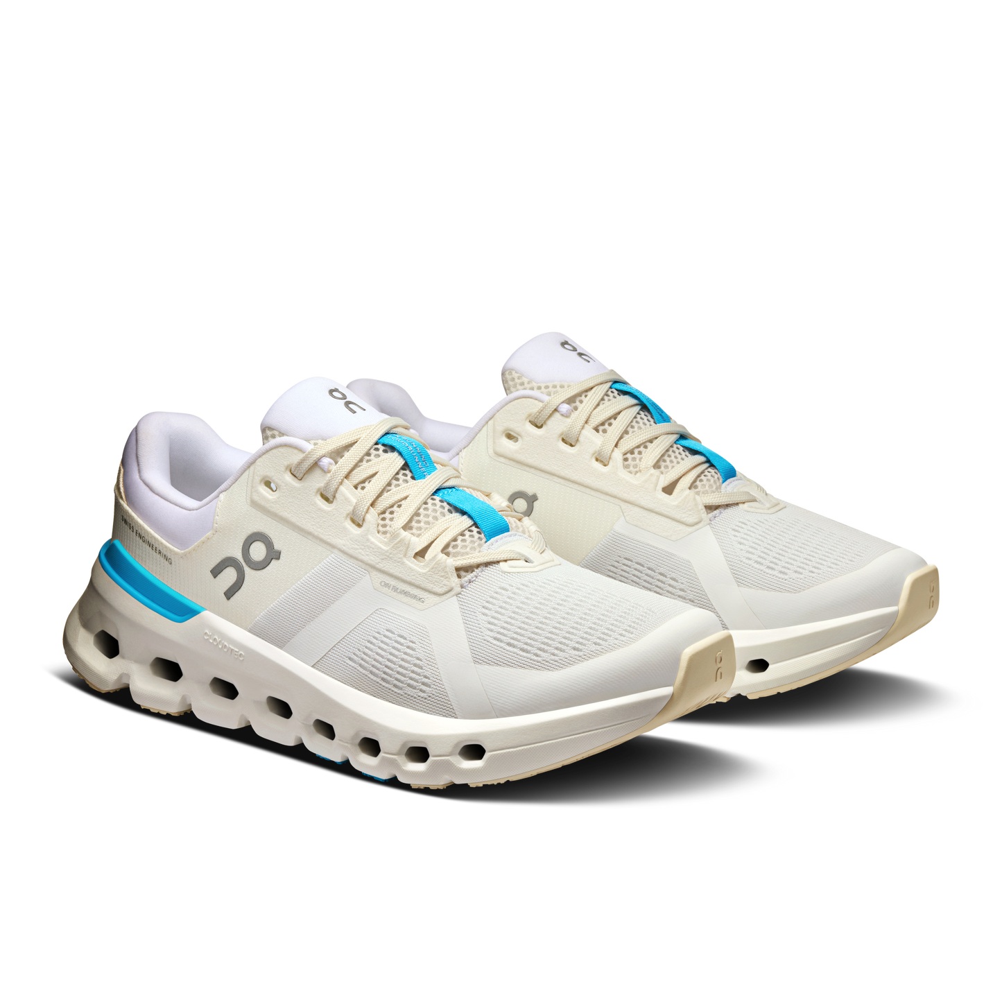 On Running Women's Cloudrunner 2 Shoes - White / Horizon