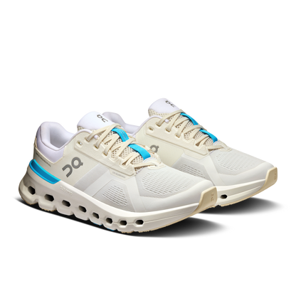 On Running Women's Cloudrunner 2 Shoes - White / Horizon - Shopsportive