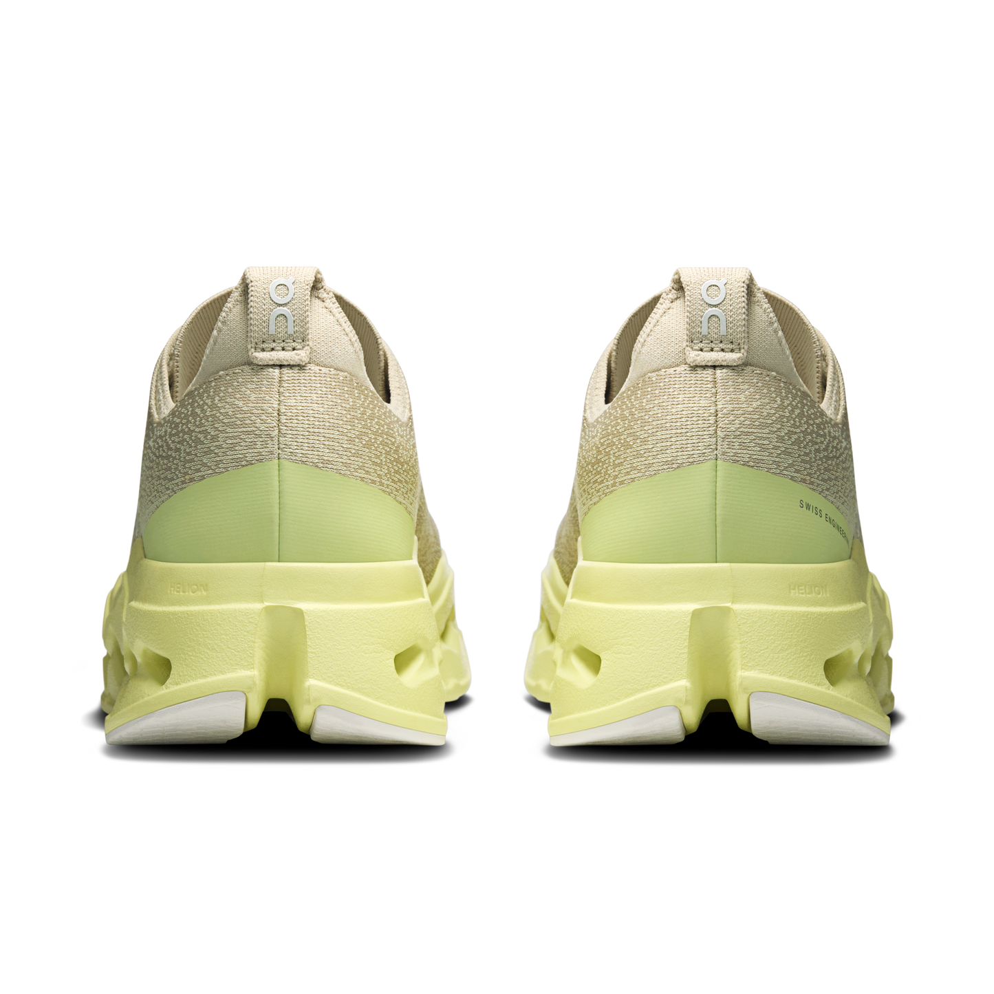 On Running Men's Cloudsurfer Max Shoes - Pelican / Limelight - Shopsportive