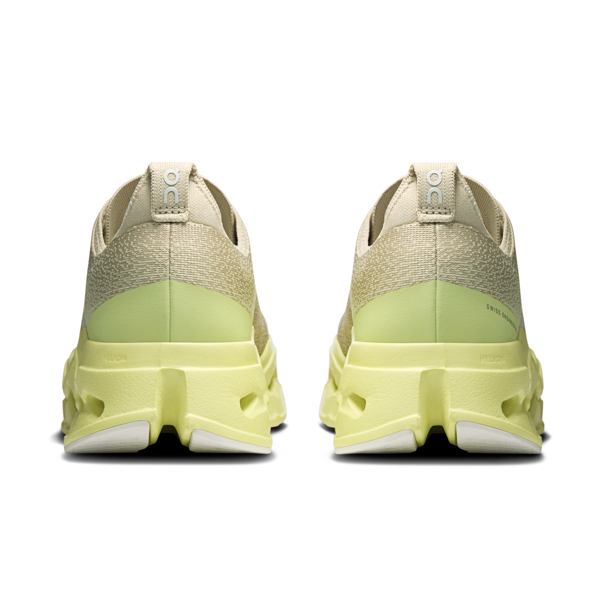 On Running Men's Cloudsurfer Max Shoes - Pelican / Limelight - Shopsportive