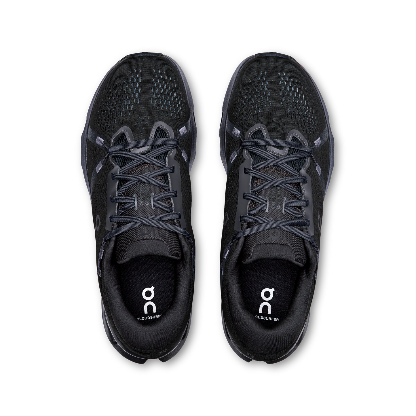 On Running Men's Cloudsurfer 2 Wide Shoes - Black / Black - Shopsportive