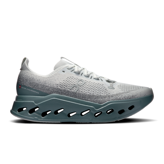 On Running Men's Cloudsurfer Max Shoes - Iceberg / Olive - Shopsportive