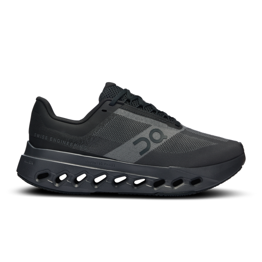 On Running Women's Cloudsurfer Next Wide Shoes - Black / Eclipse