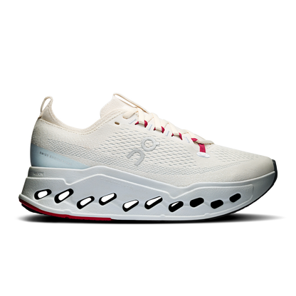 On Running Women's Cloudsurfer Max Shoes - Ivory / Arctic - Shopsportive