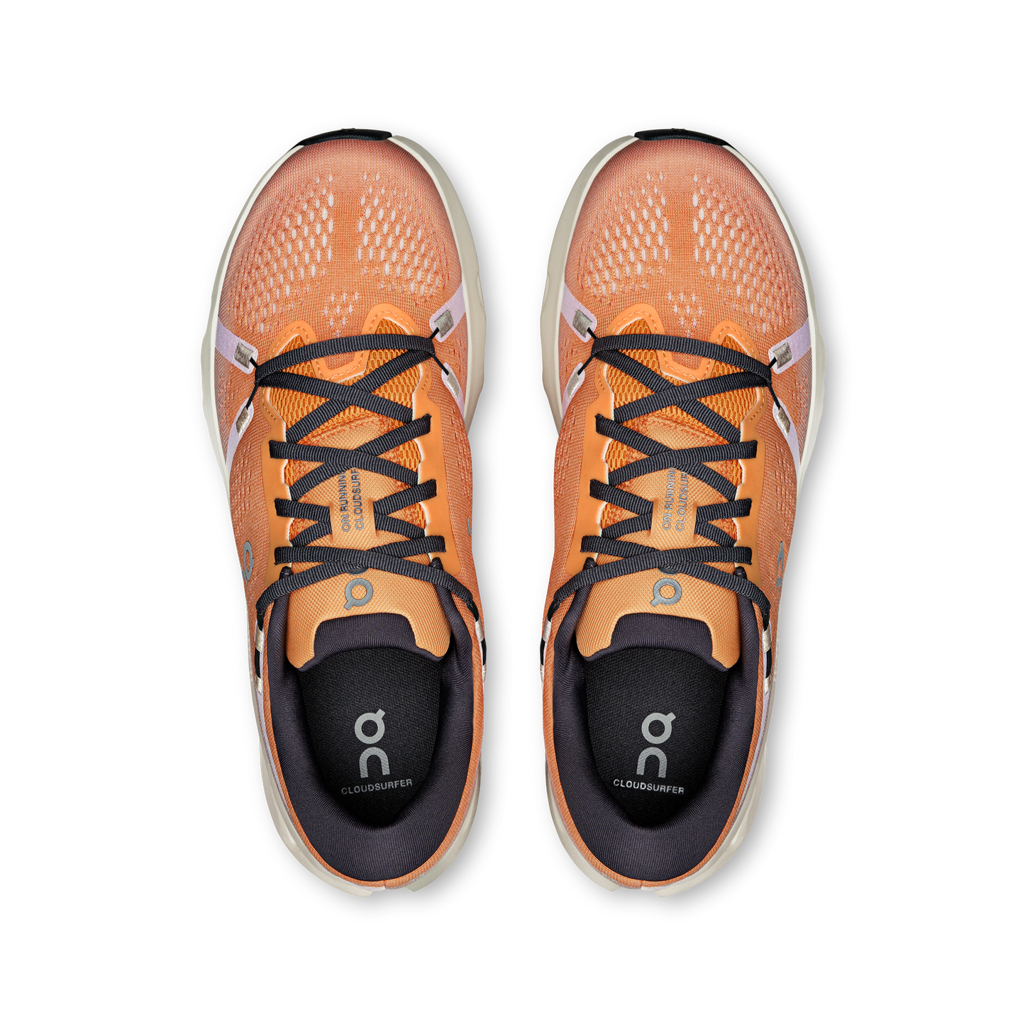 On Running Men's Cloudsurfer 2 Shoes - Tangerine / Ivory