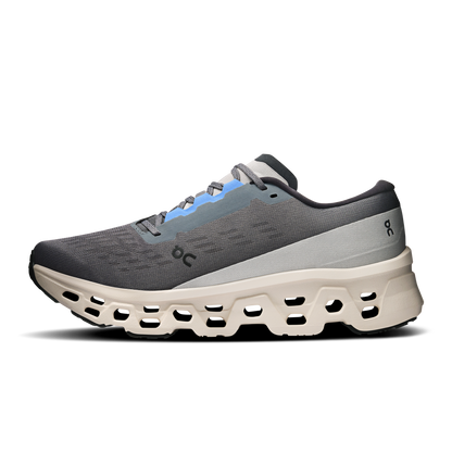 On Running Men's Cloudmonster 3 Shoes - Rock / Silver - Shopsportive