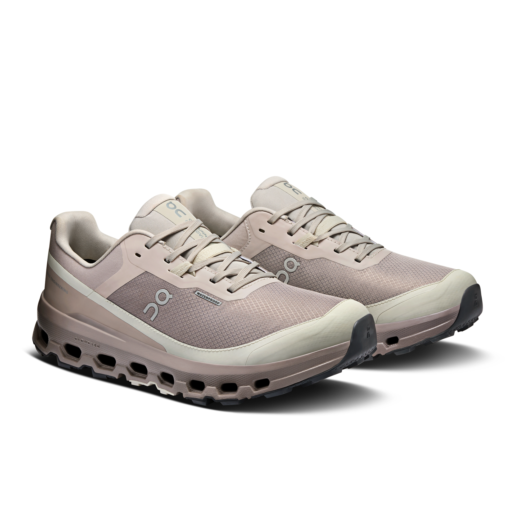 On Running Women's Cloudvista 2 Waterproof Shoes - Fog / Cinder - Shopsportive