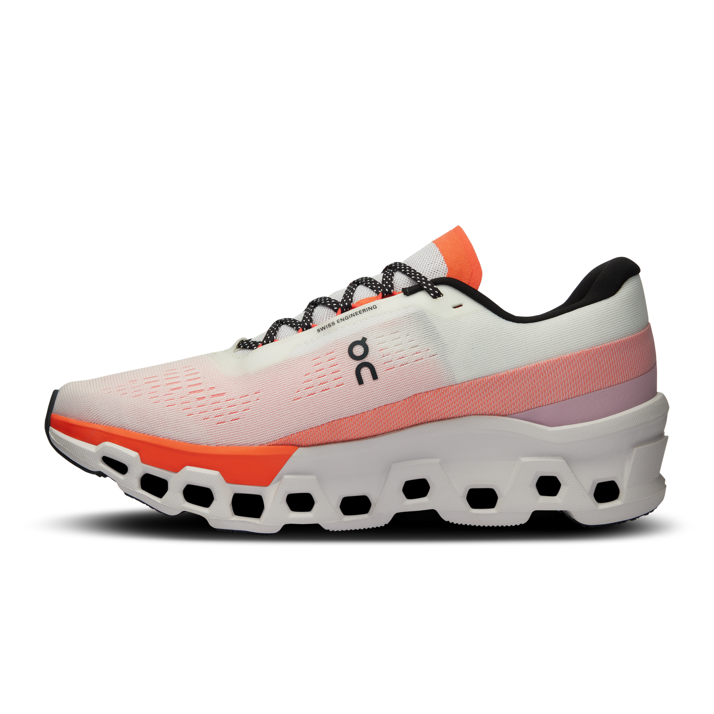 On Running Men's Cloudmonster 2 Shoes - White / Flame