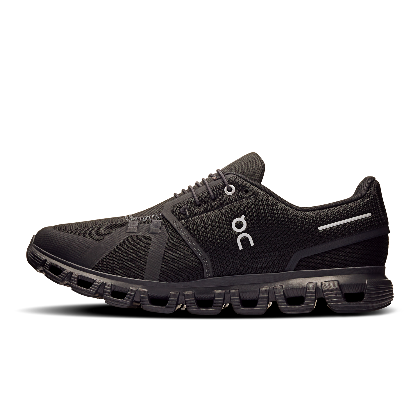On Running Men's Cloud 6 Wide Shoes - Black / Black - Shopsportive