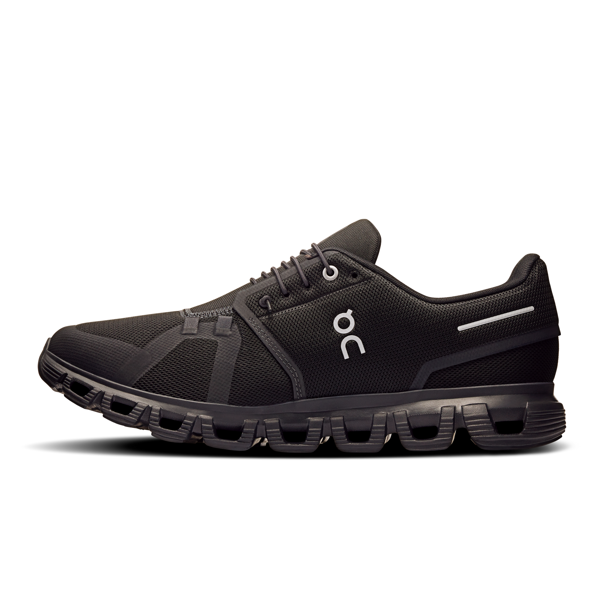 On Running Men's Cloud 6 Wide Shoes - Black / Black - Shopsportive