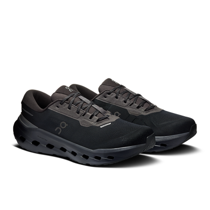 On Running Men's Cloudrunner 3 Waterproof Shoes - Black / Black