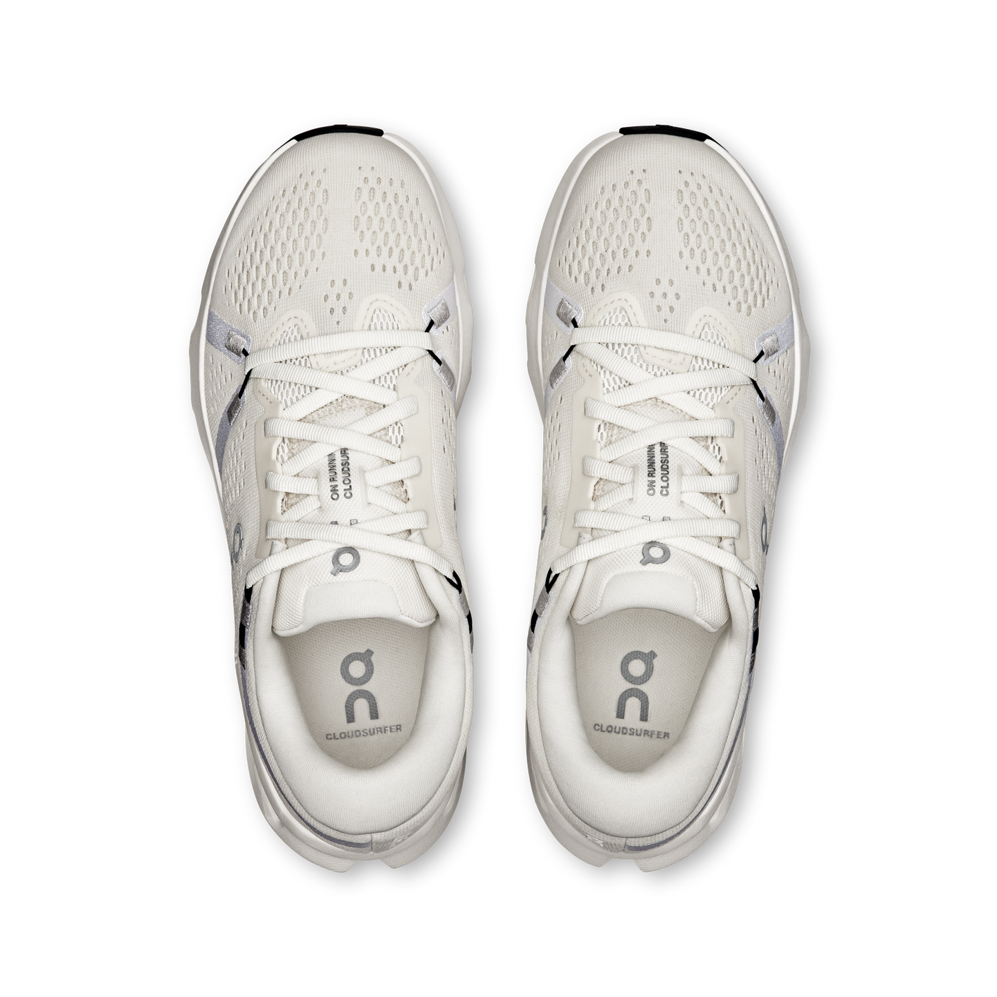 On Running Women's Cloudsurfer 2 Wide Shoes - Ivory / Ivory - Shopsportive